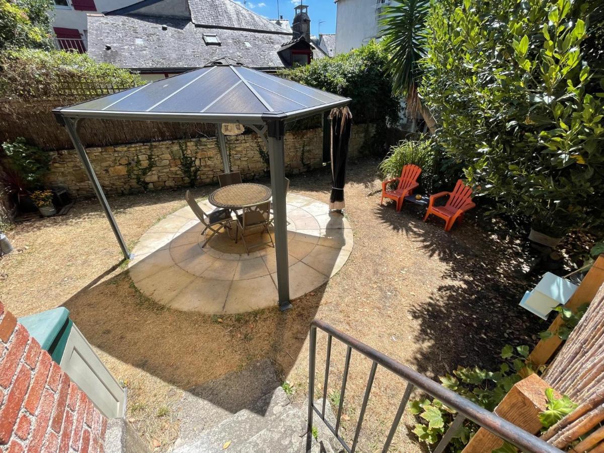 Le Patio, coeur de ville avec garage&jardin, gare à pied Vannes Exterior foto